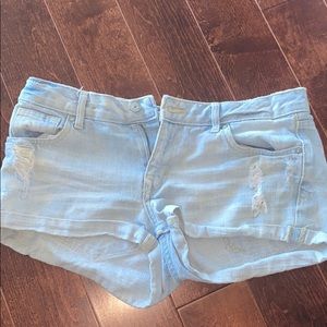 H&M Light denim jean shorts